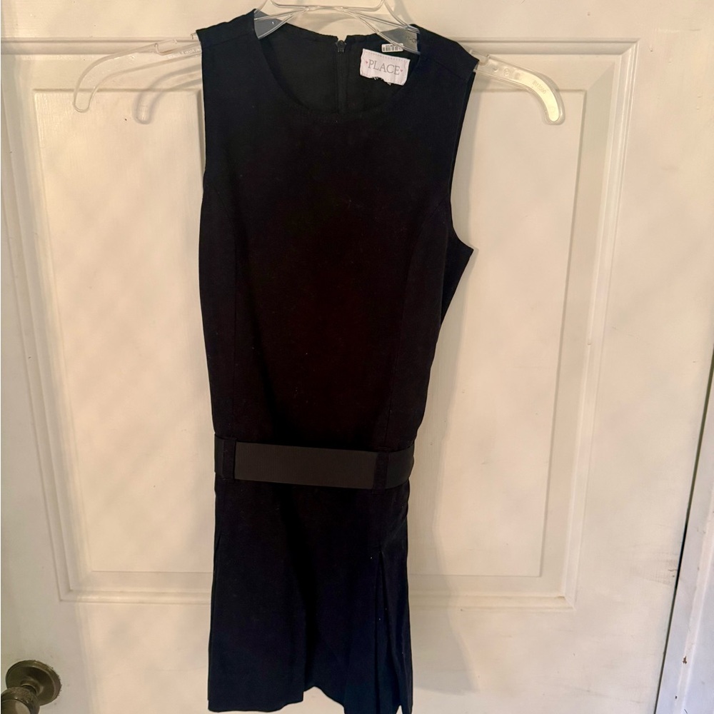 The Children's Place Black Sleeveless Sheath Dress